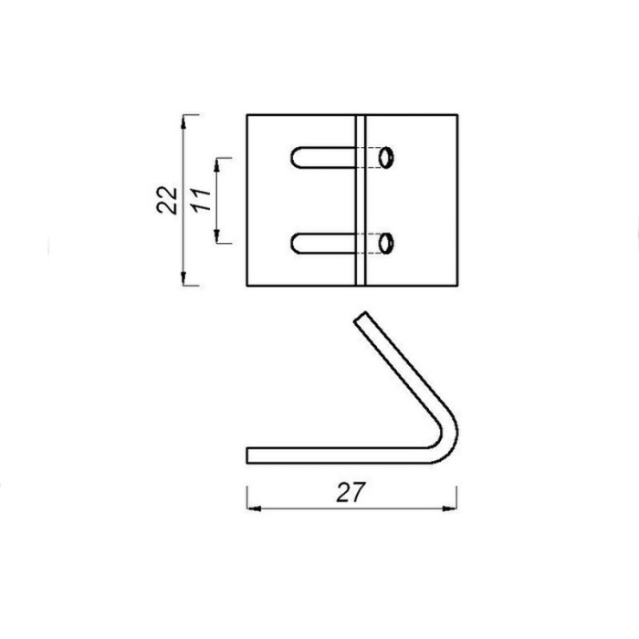 Зацеп для пружин TW-7055