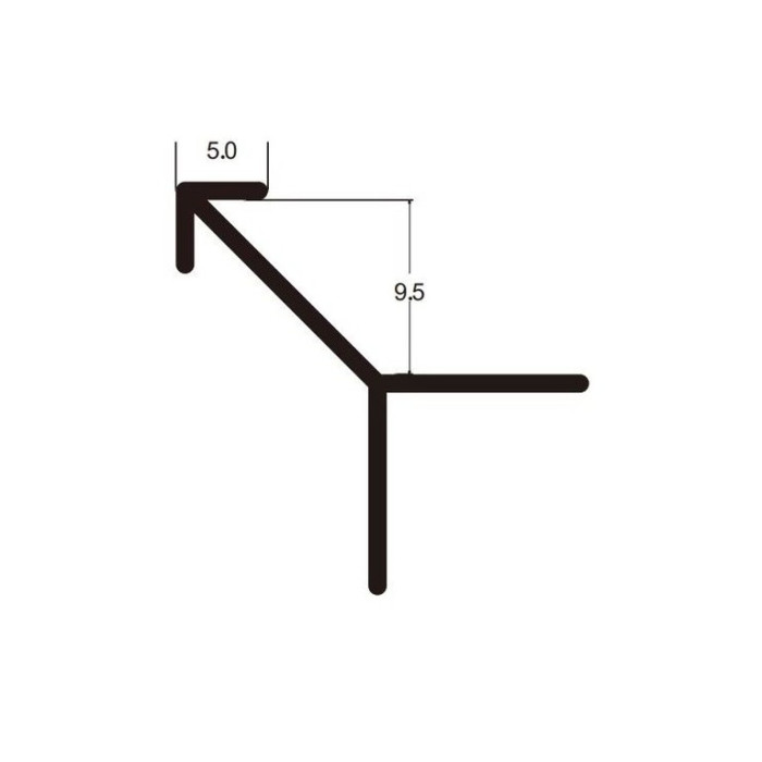 Профиль угловой Baijiaxiang A101