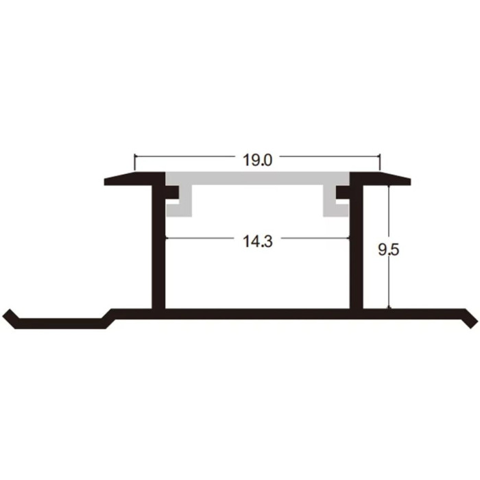 Профиль соединительный Baijiaxiang DH137