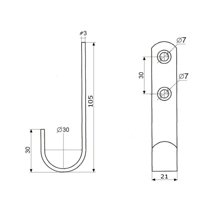 Зацеп для колеса AZ 324-1