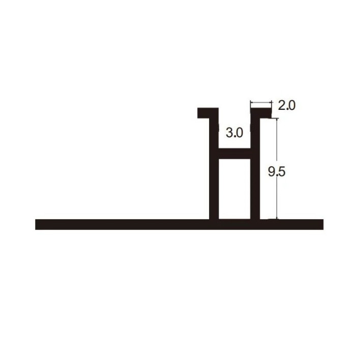 Профиль соединительный Baijiaxiang 106-A